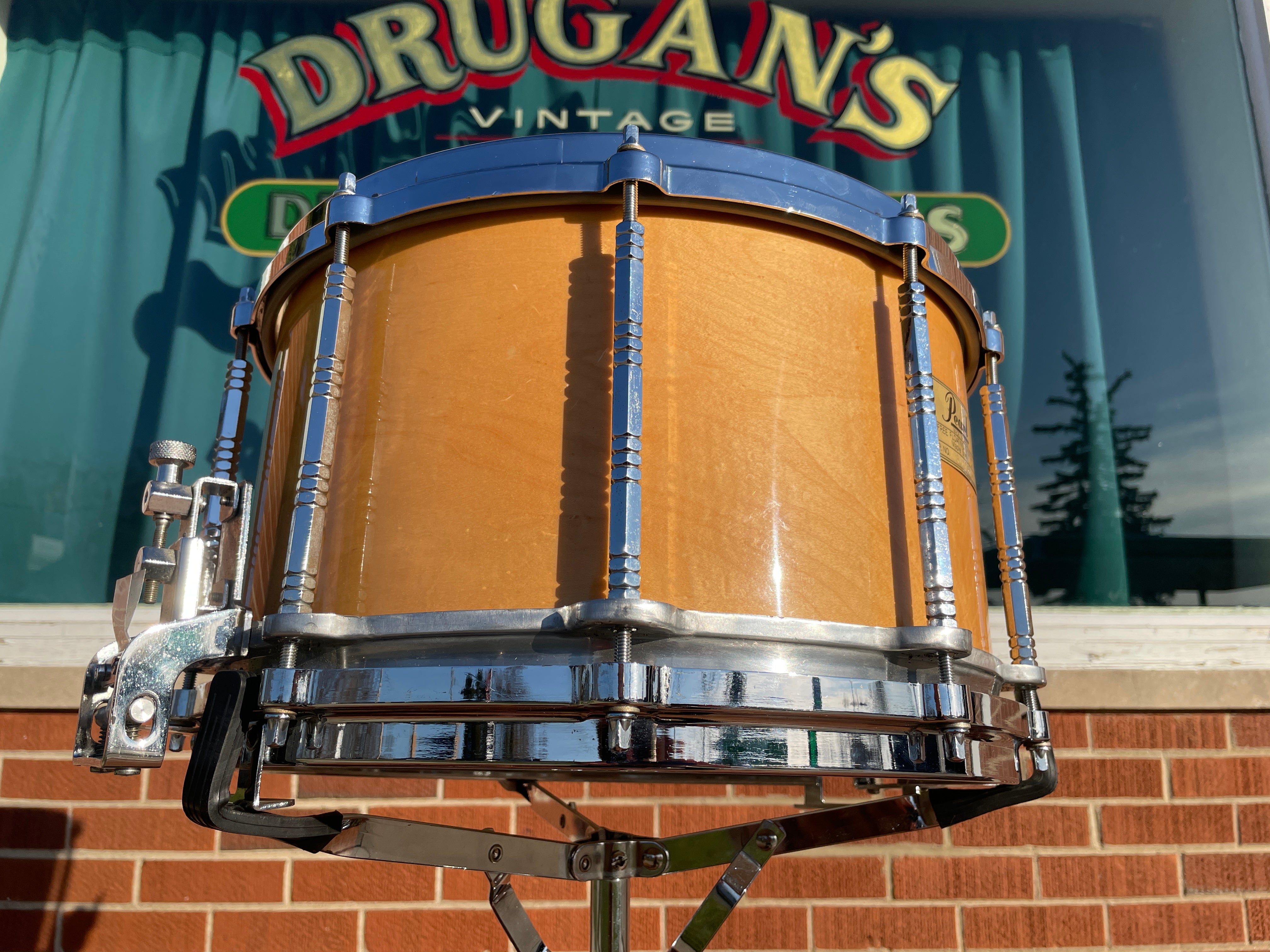 冬秋新作Pearl Drums”Vintage”Free Floating Snare ドラム