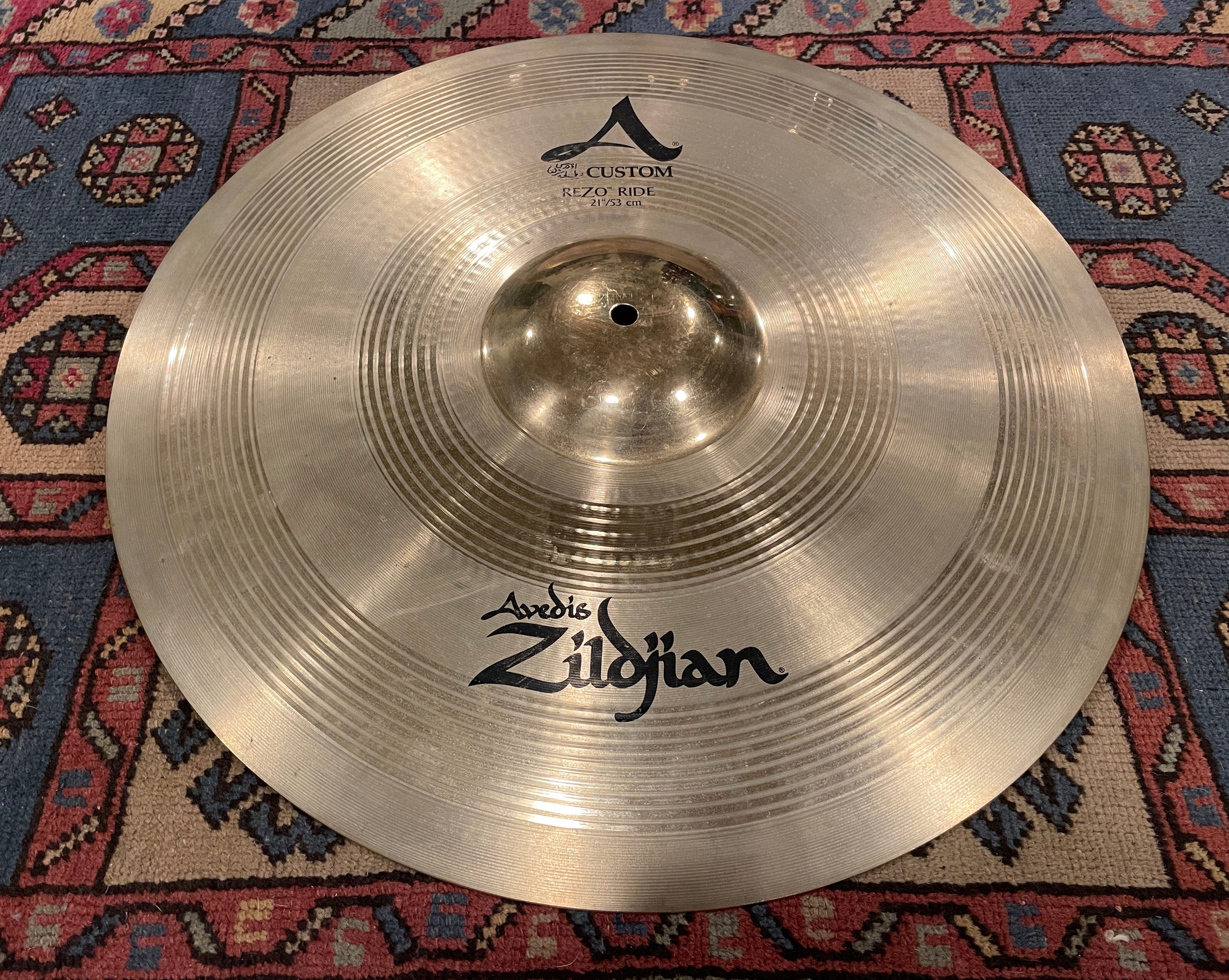 21 Zildjian A Custom Rezo Ride Cymbal 3220g – Drugan's Drums u0026 Guitars