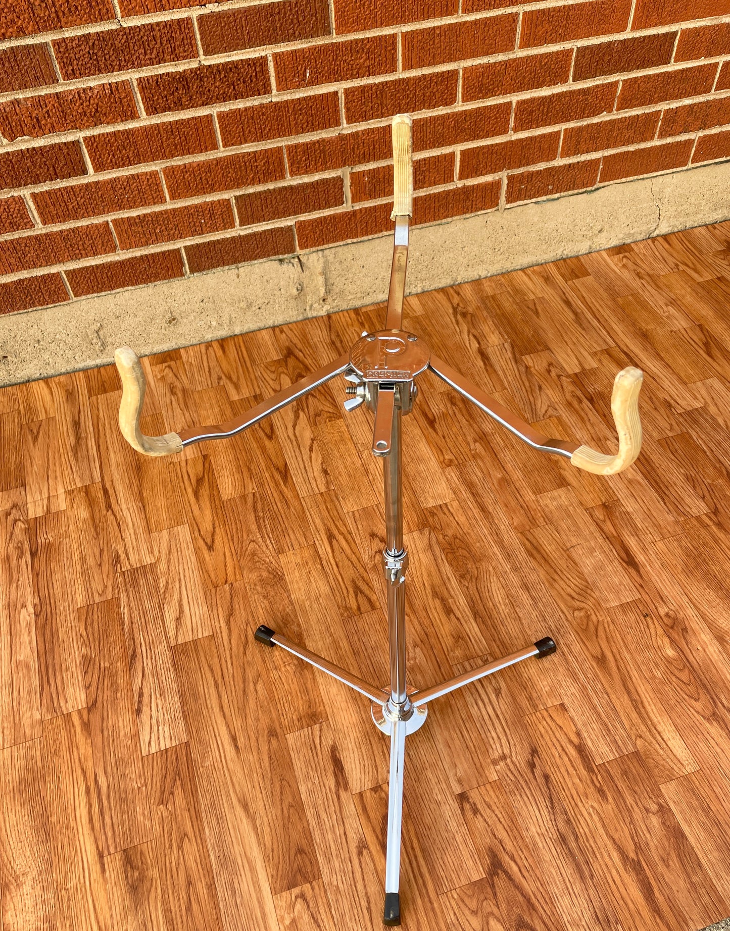 1960s Premier No. 300 Flush Base Snare Drum Stand Flat Base