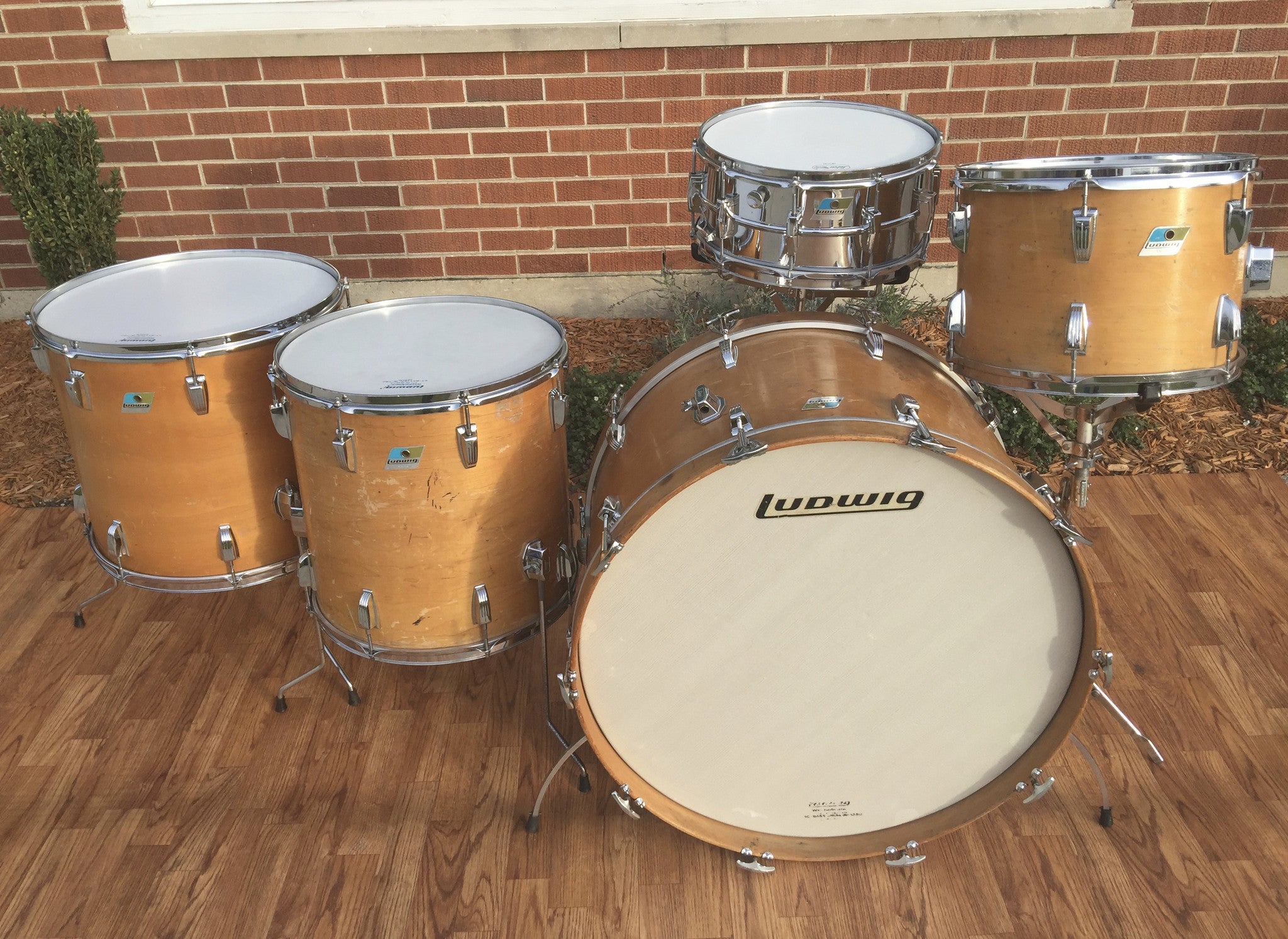 Ludwig bonham store drum kit