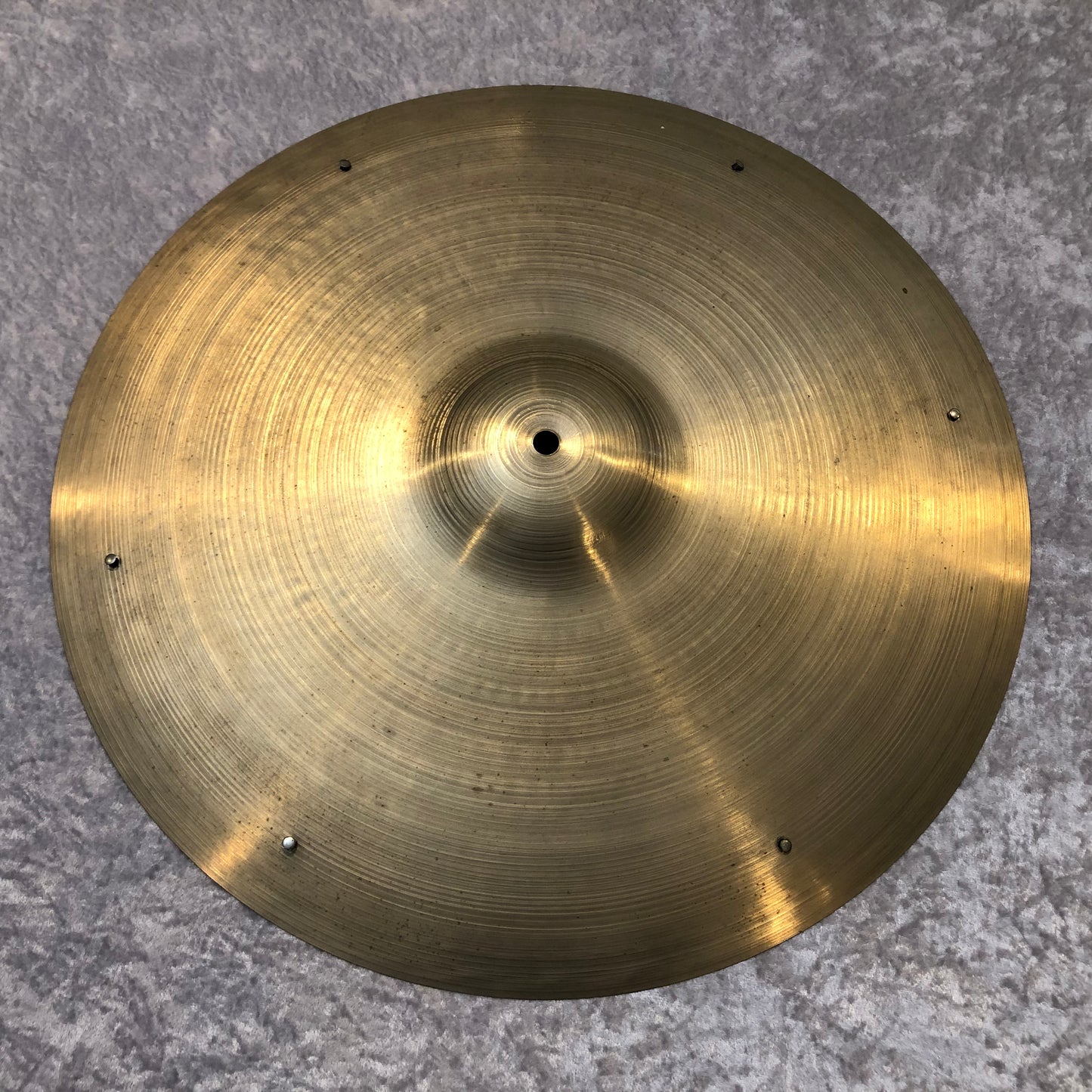 20" Zildjian A 1950s Sizzle Ride Cymbal w/ Factory Rivets 2108g #697 *Video Demo*