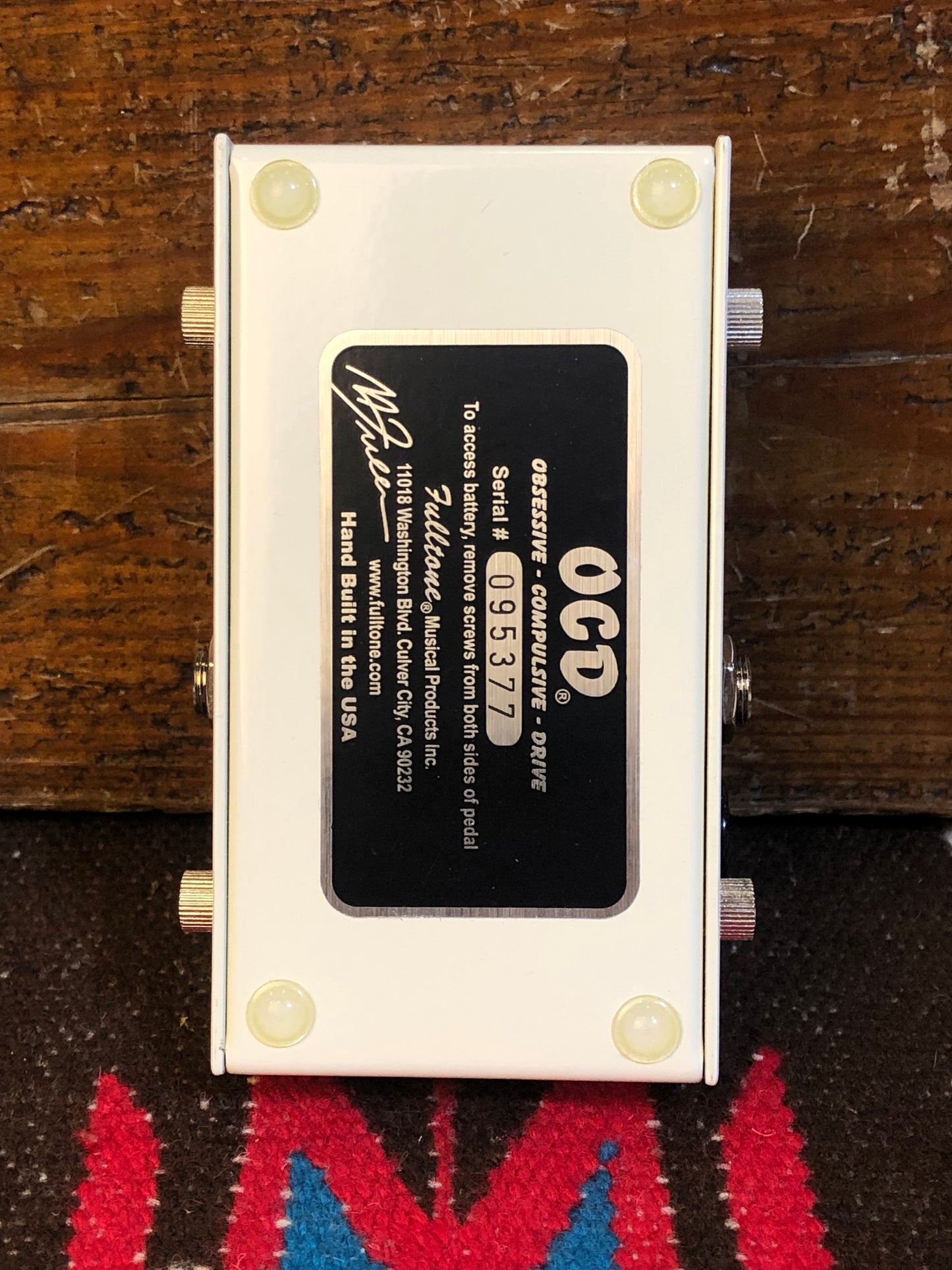 Fulltone OCD Overdrive Pedal V1.7 w/ Box