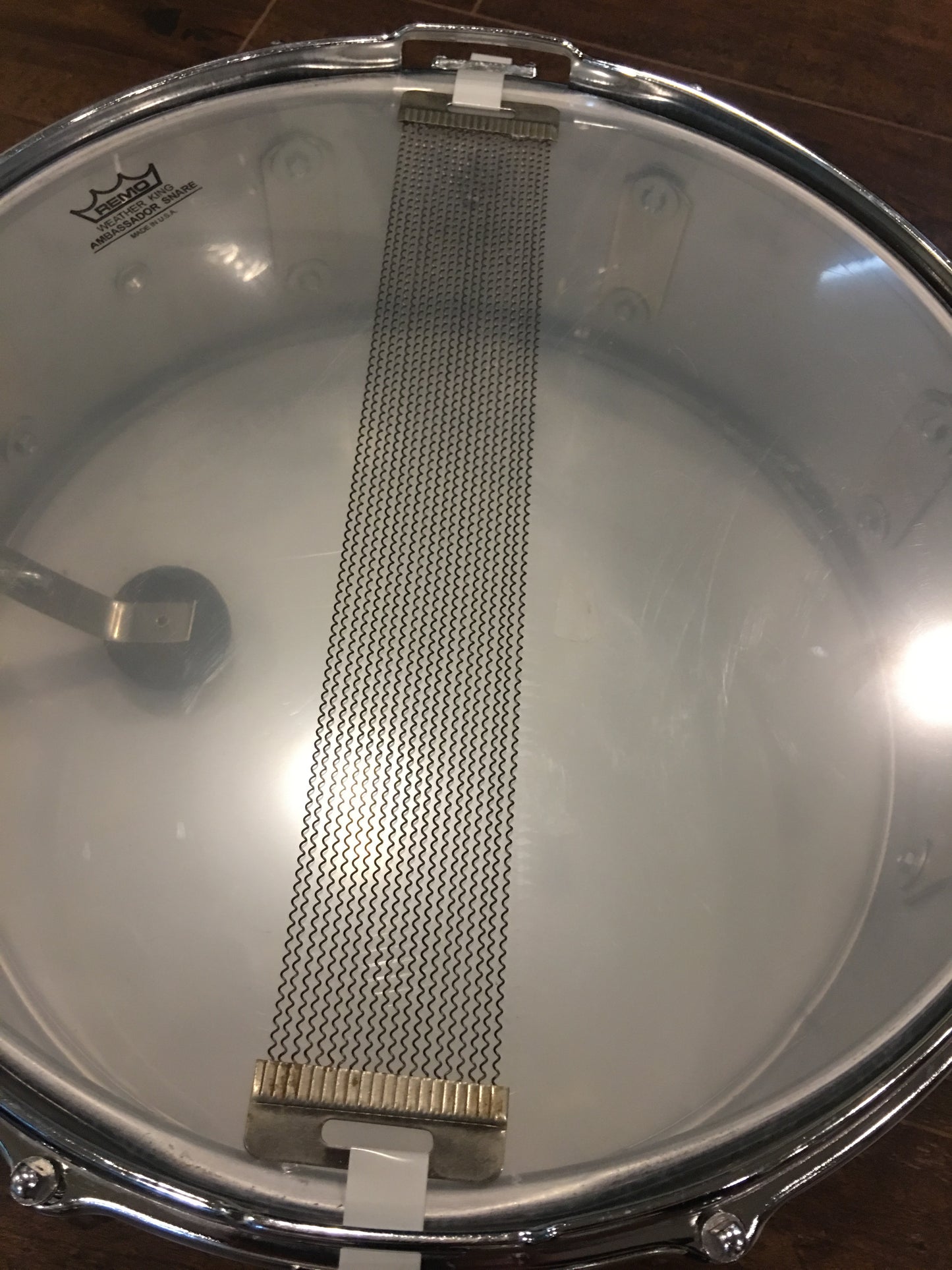 1960s Slingerland 5x14 Gene Krupa 8 Lug Sound King Snare Drum Chrome Over Brass 227XXX