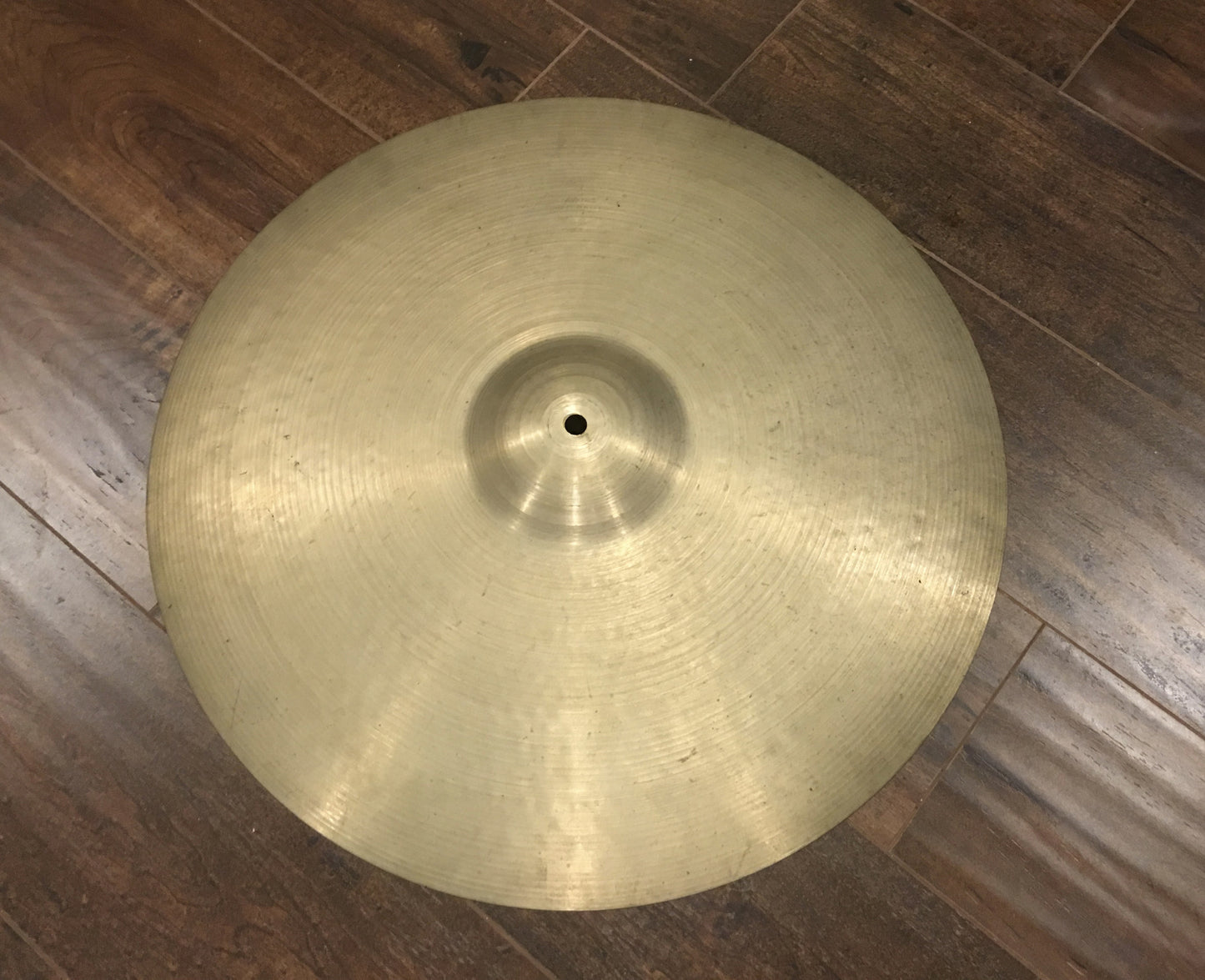 21" Zildjian A 1950's Large Block Stamp "Sweet Ride" Ride Cymbal 2218g #204