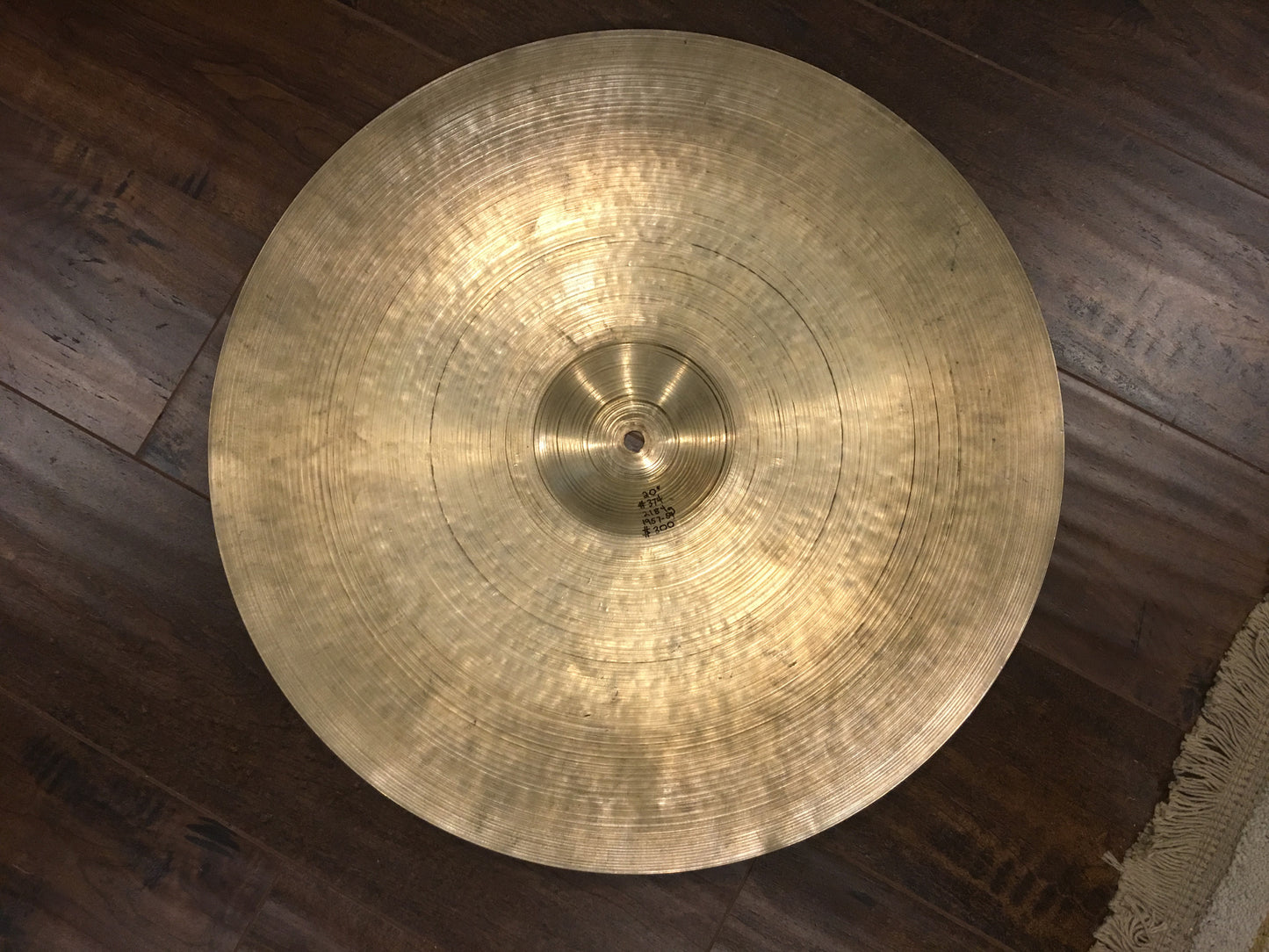 20" Zildjian A 1950s Small Stamp Ride Cymbal 2184g #374