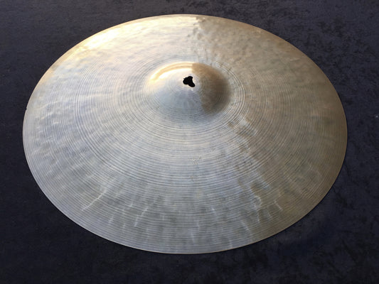 20" Early 1960's Zildjian K Istanbul Intermediate Stamp Ride Cymbal 2386g - Inventory # 306