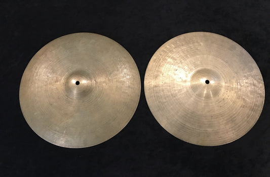 14" Zildjian K Istanbul New Stamp Hi Hat Cymbal Pair 794/802g #50