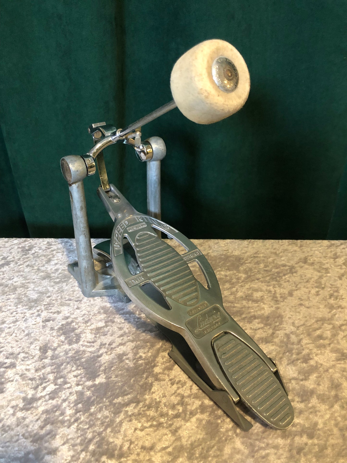 1960s Ludwig Speed King Twin Spring Bass Drum Pedal