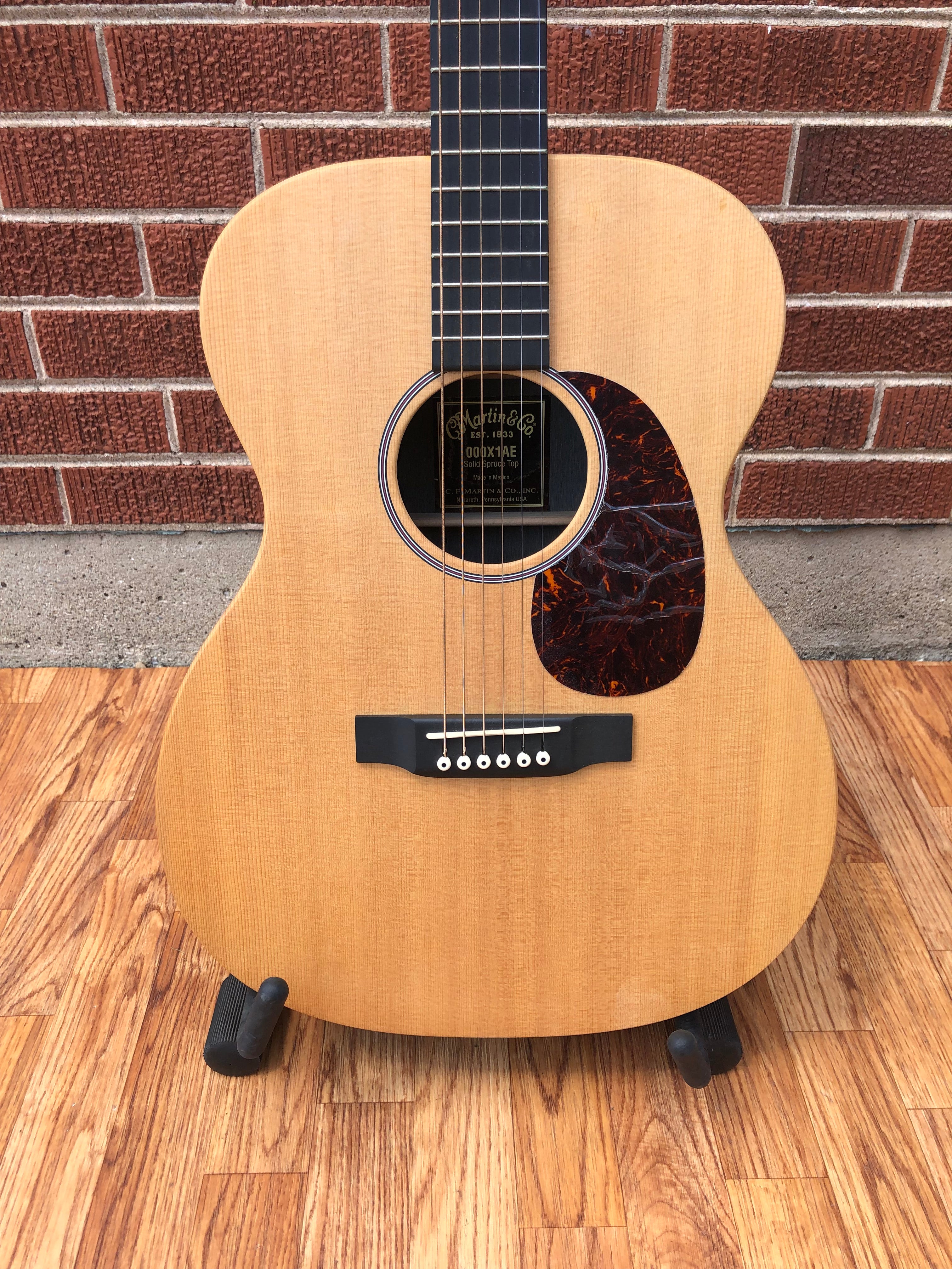 Martin 000-X1AE Acoustic Electric Guitar Natural – Drugan's Drums