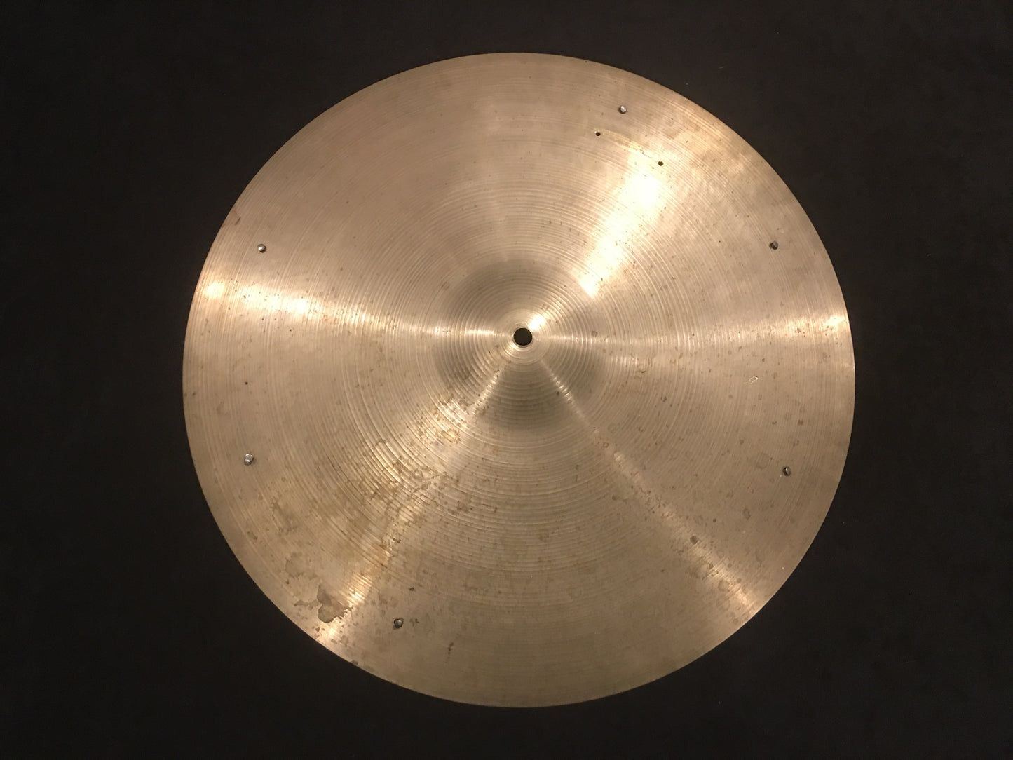 20" Zildjian A 1960s Sizzle Ride Cymbal 6 Rivets 2124g #160