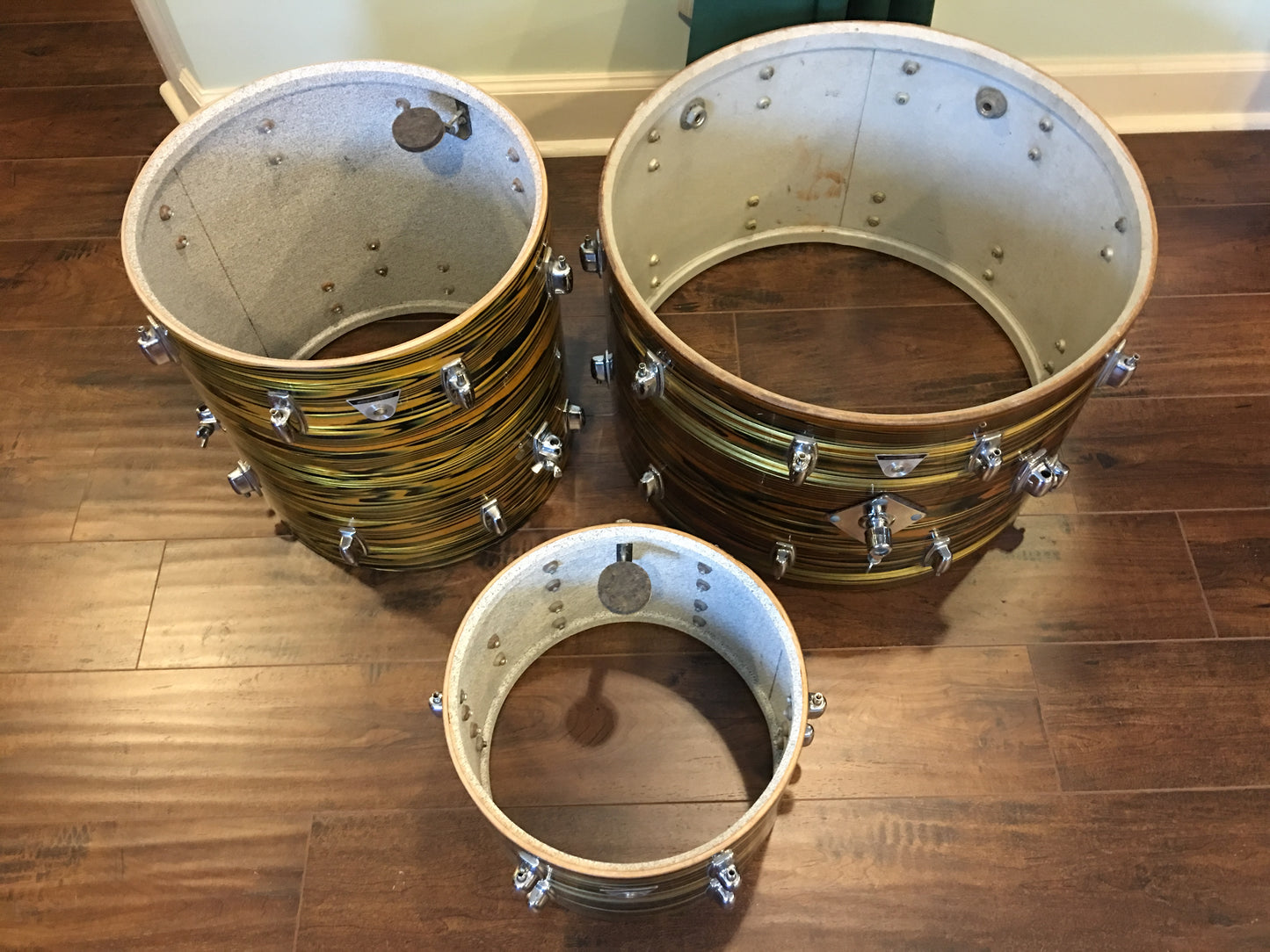 Ludwig Standard Lemon Strata Drum Set Super Classic