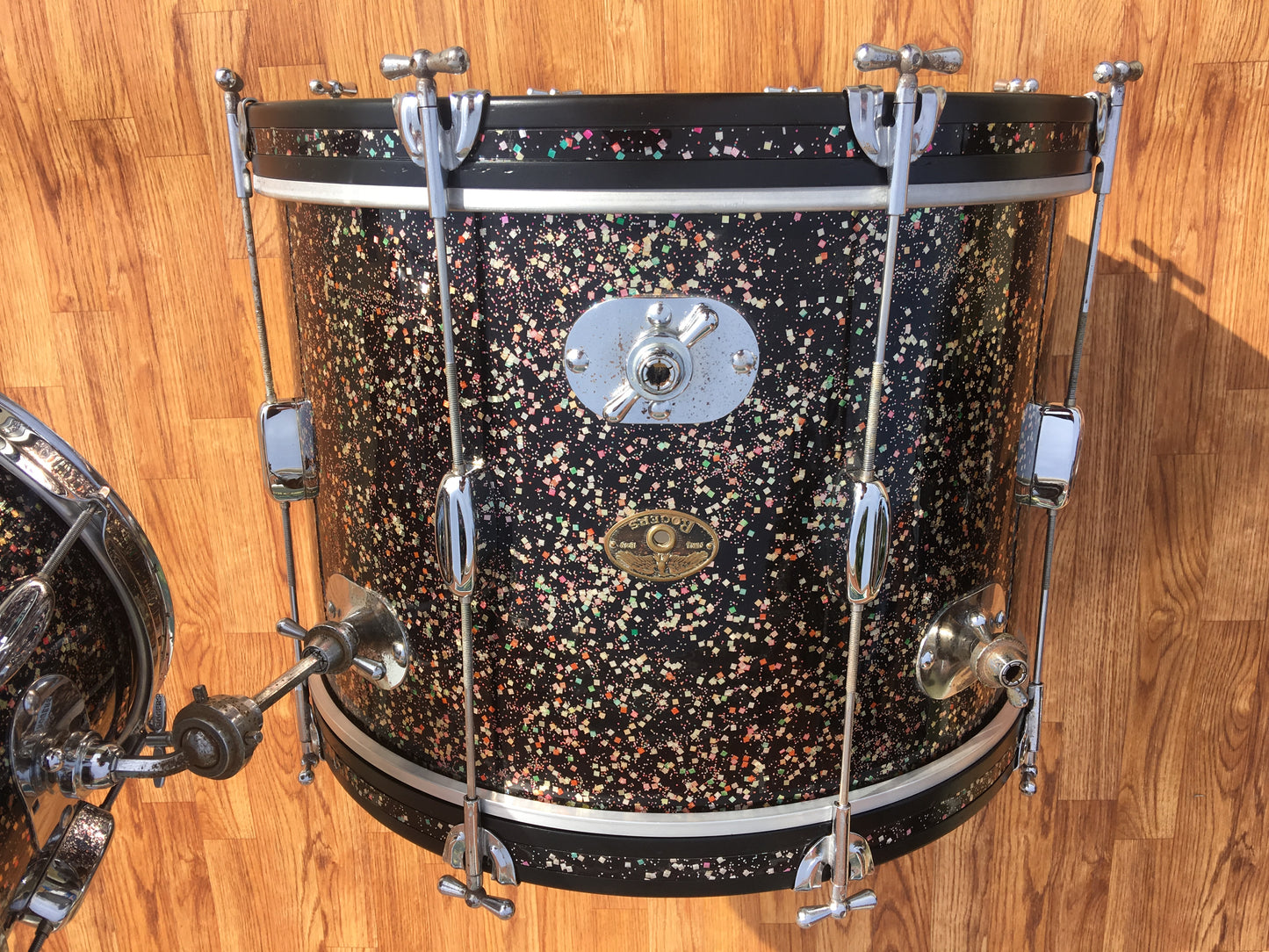 Rogers Mardi Gras Drum Set 20/12/14 Rare!