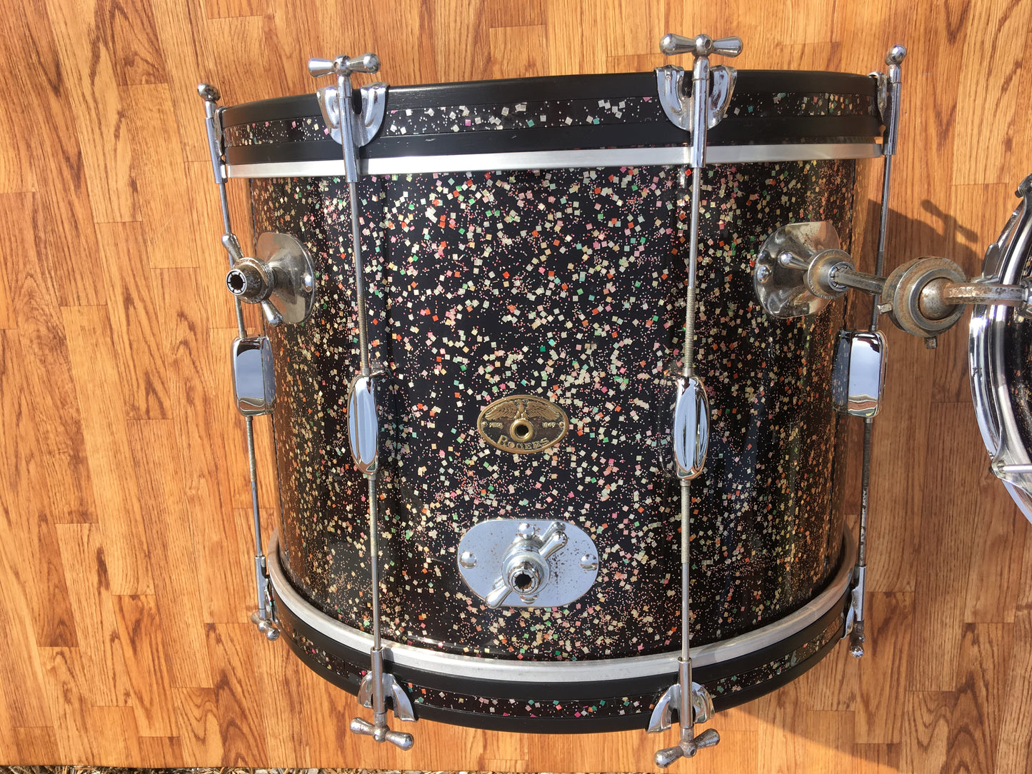 Rogers Mardi Gras Drum Set 20/12/14 Rare!