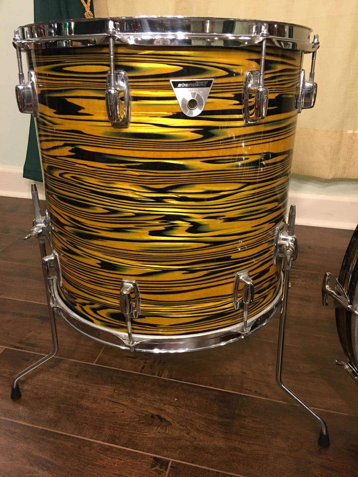 Ludwig Standard Lemon Strata Drum Set Super Classic