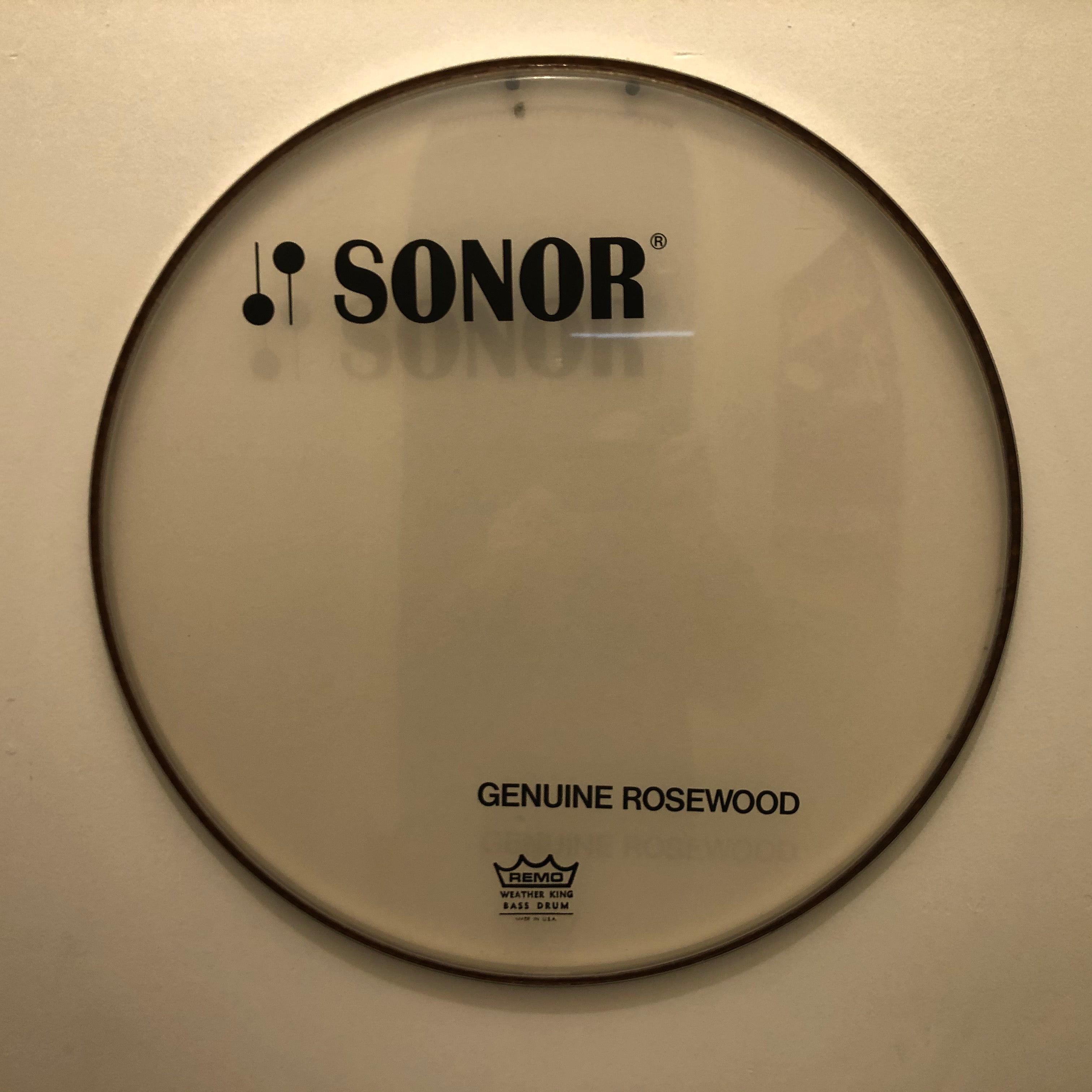 Sonor bass store drum head