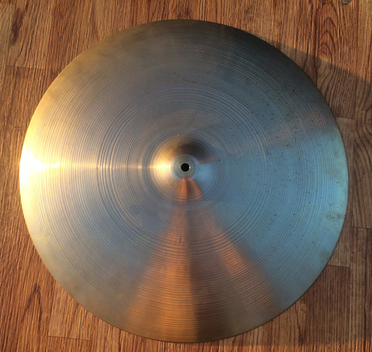 20" Early 1970's Zildjian A Mini Cup Ride Cymbal 2796g - Inventory # 1