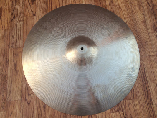 22" 1970's Zildjian A Ride Cymbal 3358g - Inventory # 144