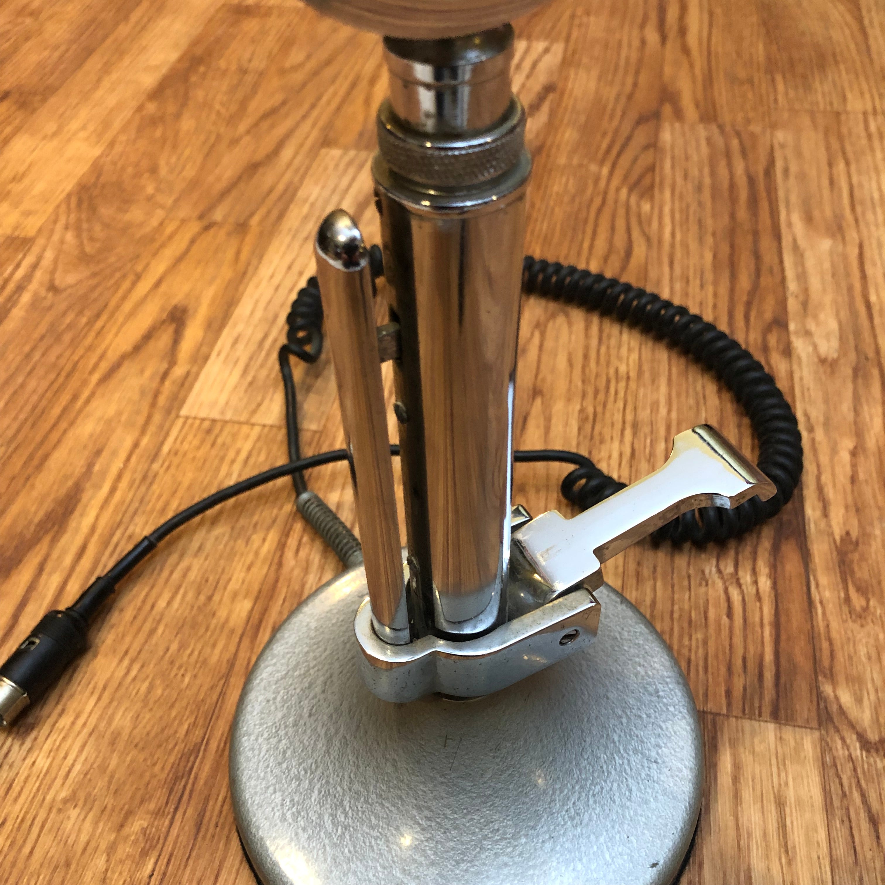 Vintage factory astatic d-104 microphone with t-ugb stand