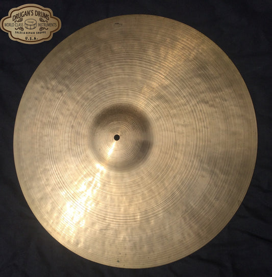 20" Incredible Vintage Zildjian K Istanbul 1876 g Inventory # 155