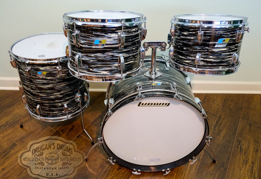 Ludwig 1973 Hollywood - Oyster Black Pearl