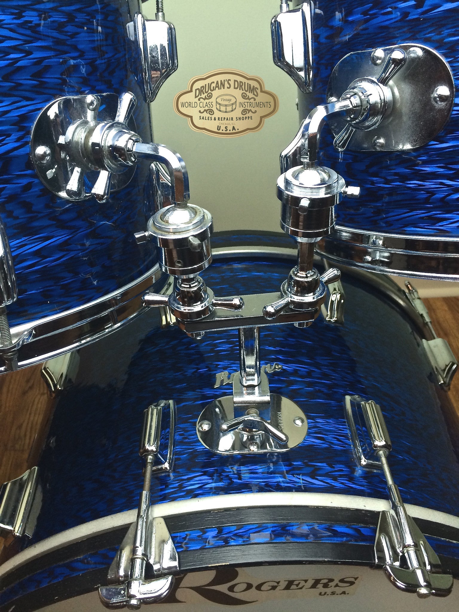 Rogers Londoner Blue Onyx 22/12/13/16 – Drugan's Drums & Guitars