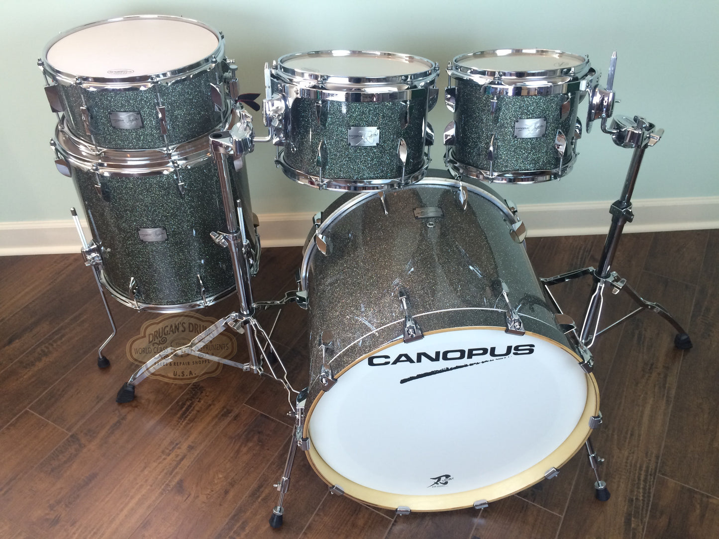 Canopus New Yaiba Groove Kit - Gray Sparkle